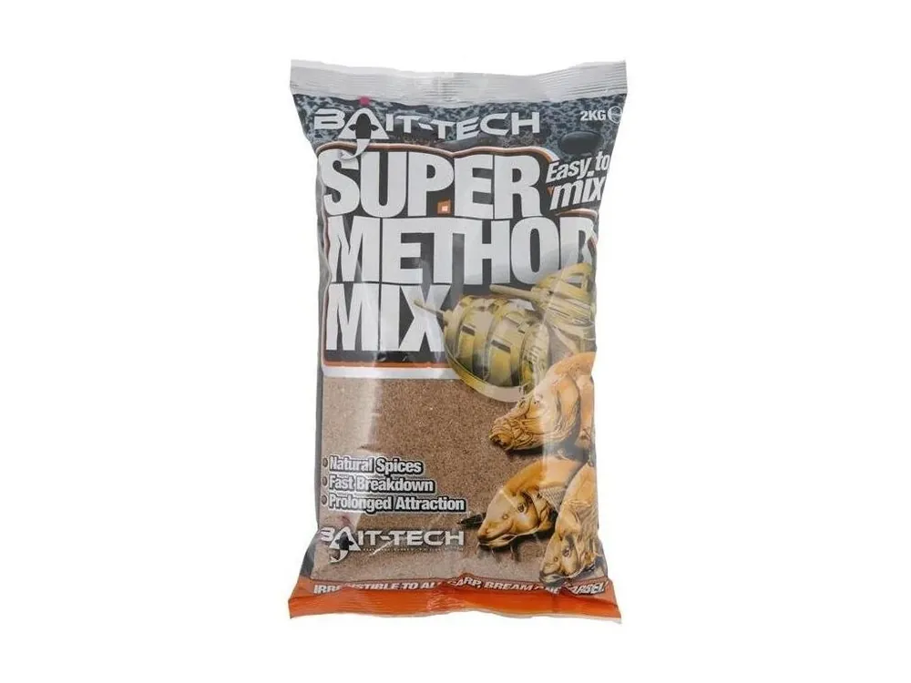 Výborné hodnocení - Bait-Tech krmítková směs Super Method Mix 2kg