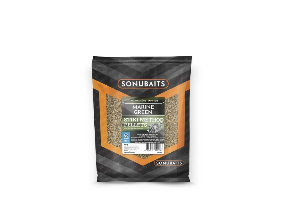 Marine Green Stiki Method Pellets - Výborné hodnocení
