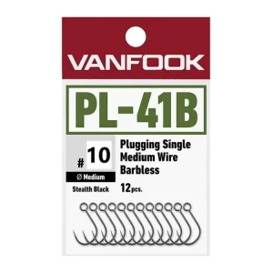 Přímo z továrny | PL-41B Plugging Single Medium Heavy Wire Barbless 12ks