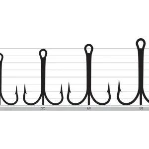 Super nabídka - SUMATO TREBLE HOOKS 5/0 Silver mat