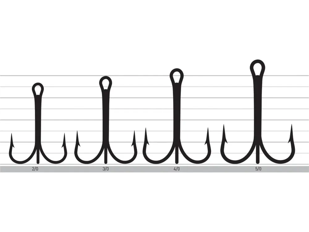 Super nabídka - SUMATO TREBLE HOOKS 5/0 Silver mat