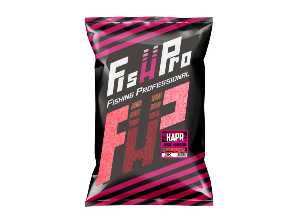 Fish Pro krmítková směs kapr lesní jahoda 1kg - Využijte nabídku