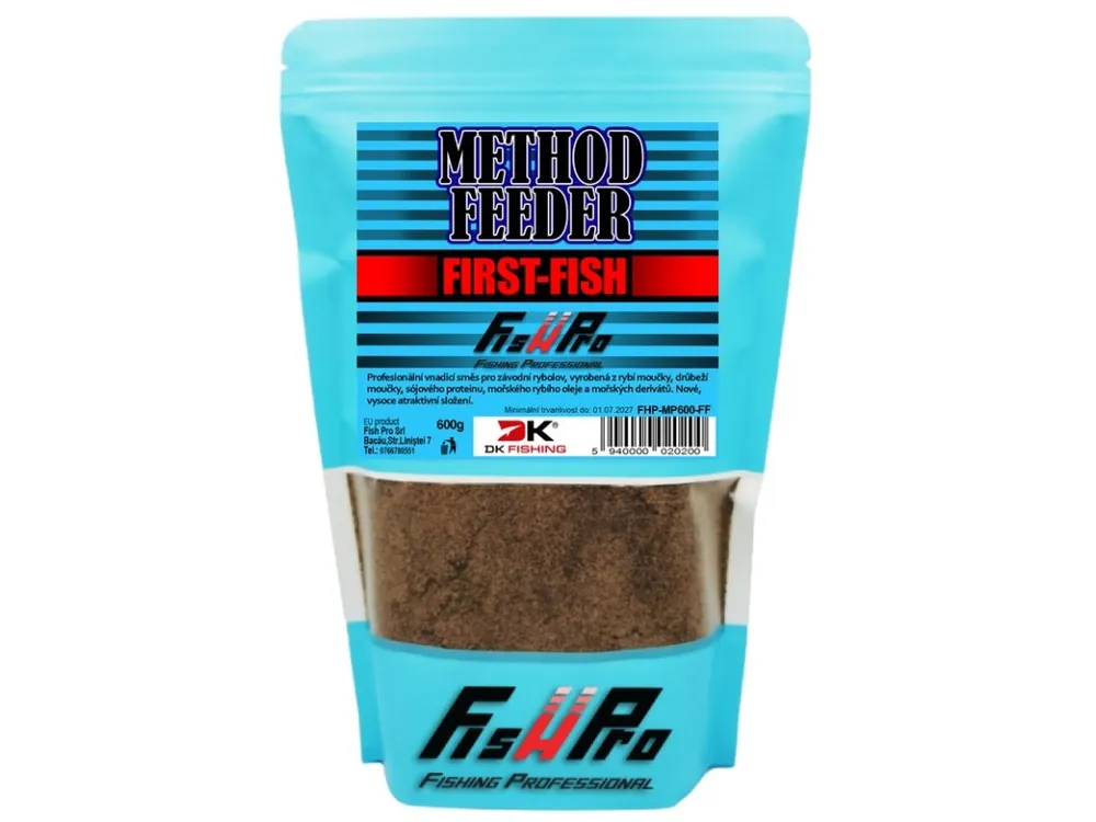 Pouze dnes | Fish Pro krmítková směs Method Feeder first-fish 600g