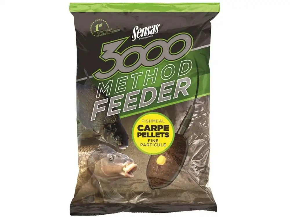 Ušetřete více - Krmení 3000 Method Carpe Pellets 1kg