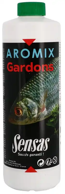 Sensas Posilovač Aromix Gardons (plotice) 500ml - Výborné hodnocení