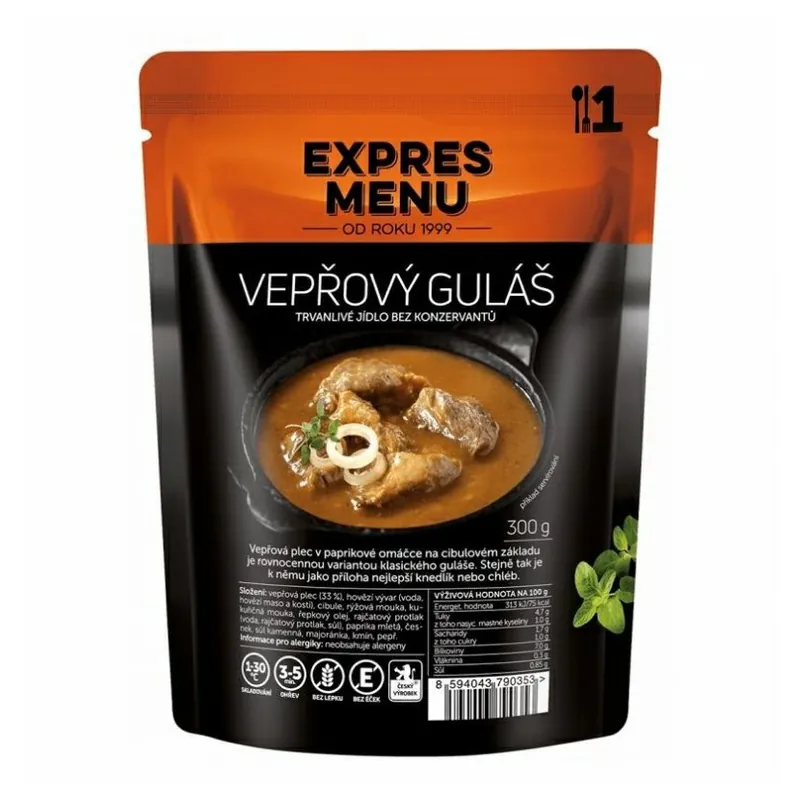 Expres Menu Vepřový guláš 300g | Nově přidáno