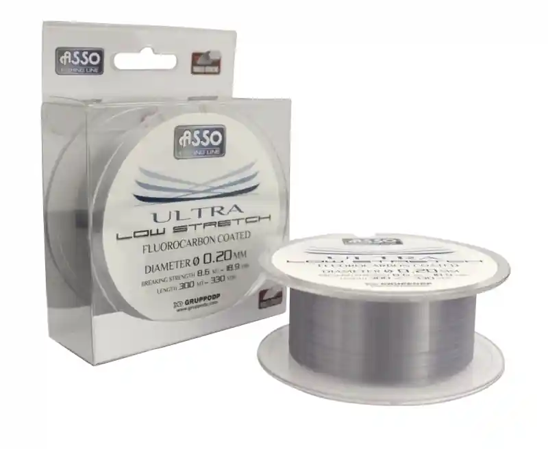 Snadné objednání | Asso Vlasec Ultra Low Stretch 300m 0,16 mm