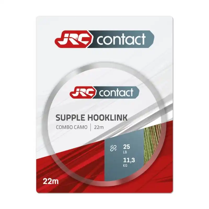 Speciální nabídka | JRC Návazcová šňůrka Supple Hooklink Combo Camo 25lb - 22m