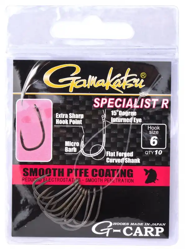 Cena od výrobce - Gamakatsu Háčky G-CARP Specialist R - vel.4 10ks