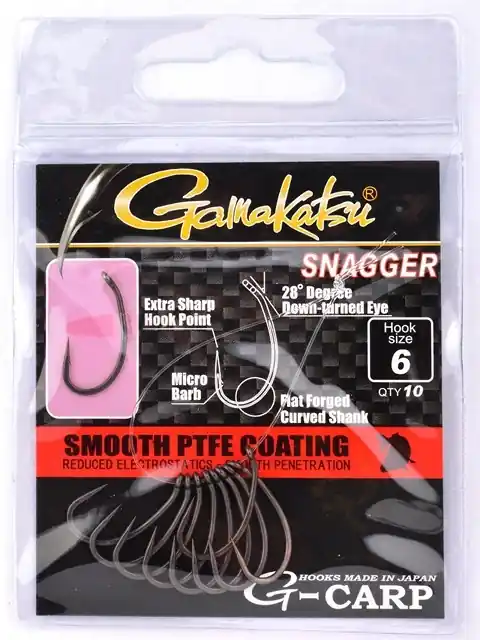 Gamakatsu Háčky G-CARP Snagger- vel.2 10ks - Objednejte nyní