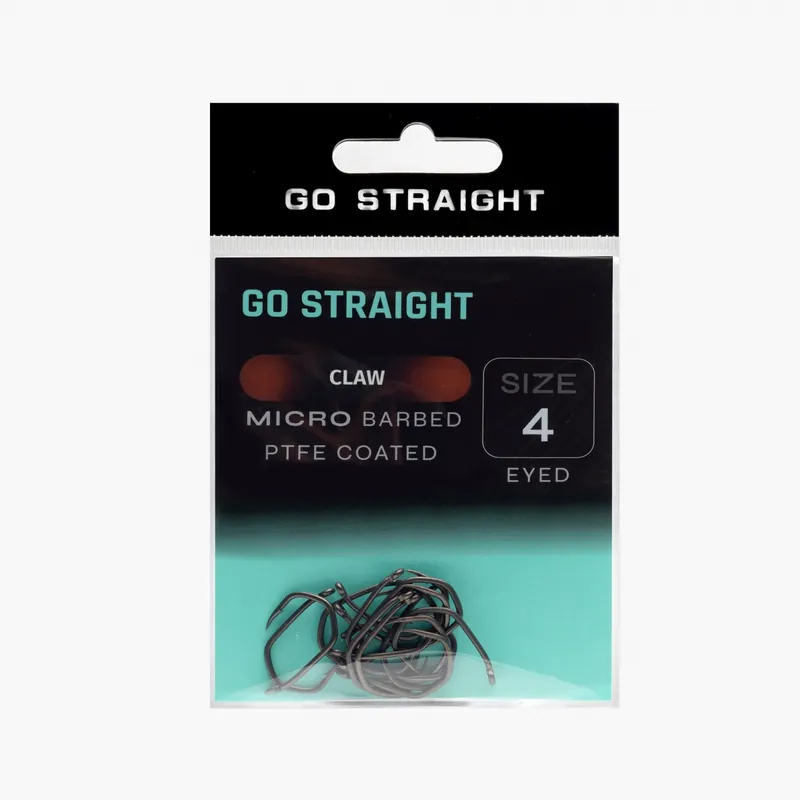 GO STRAIGHT Háčky B Claw Micro Barbed vel. 4 - Právě přidáno