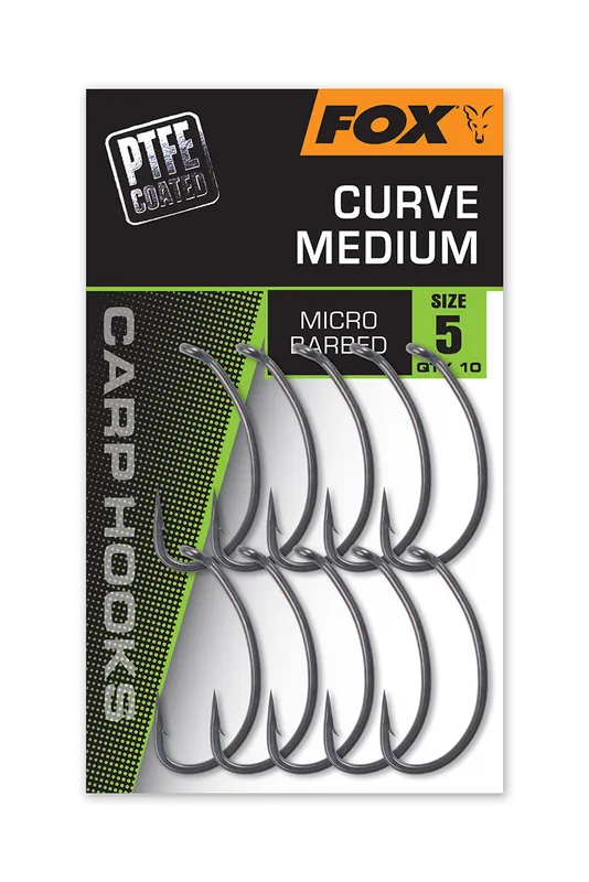 Fox International Háčky Curve Medium vel. 5 | Populární