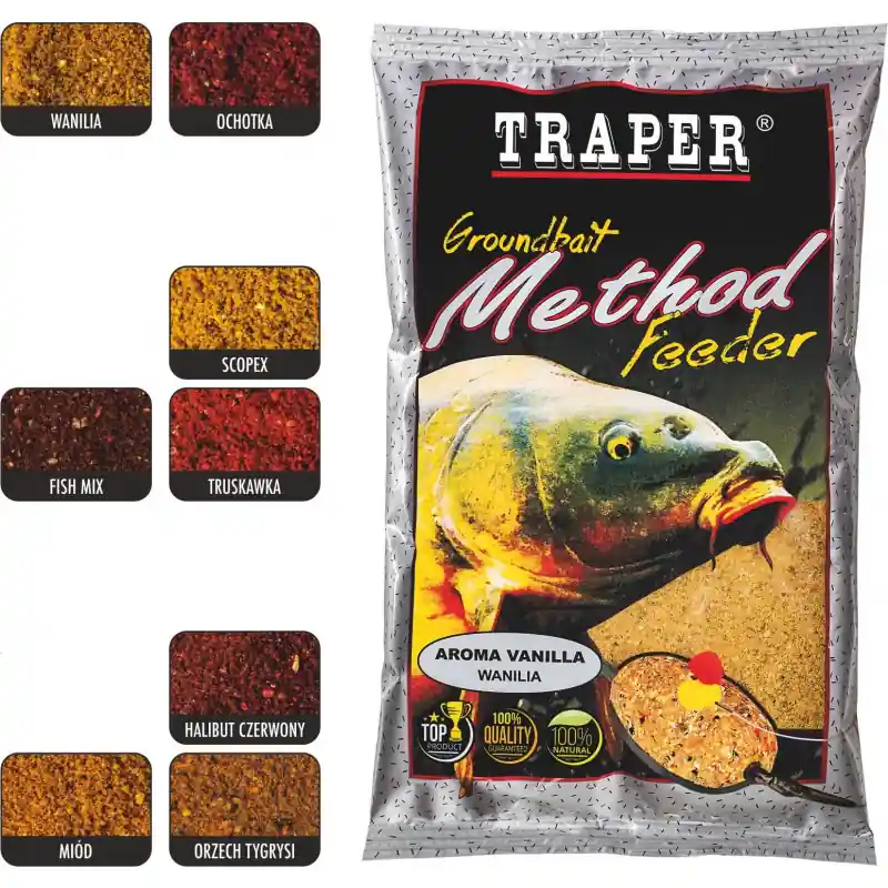 Nízká cena | Traper Groundbait Method Feeder 750g Patentka