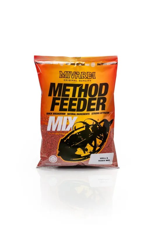 Mivardi Method feeder mix - Krill & Robin Red | Nejlepší cena